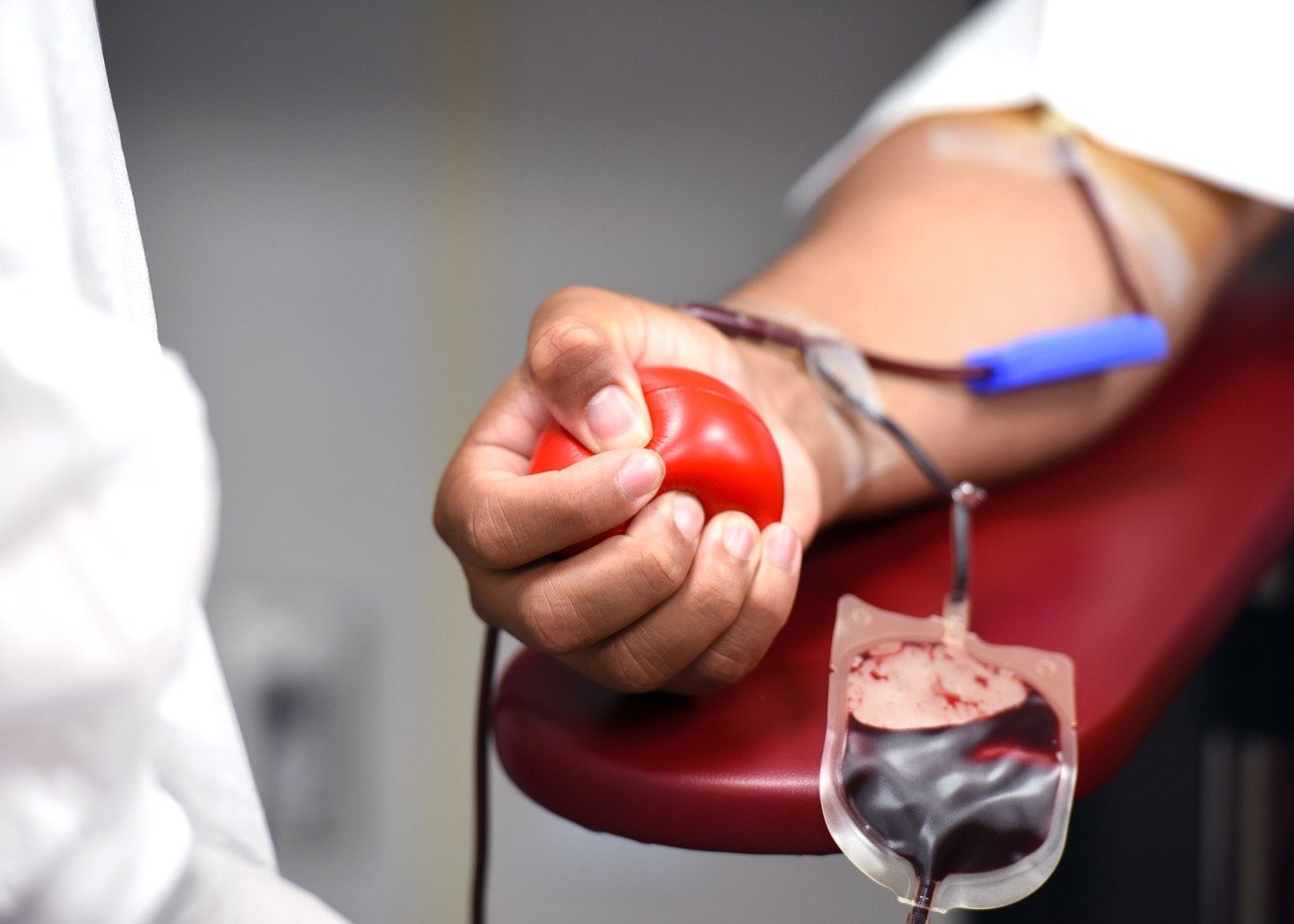 Akcja oddawania krwi KP PSP Pleszew