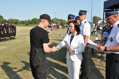 Zdjęcie z zawodów sportowo-pożarniczych