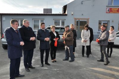 Uroczyste otwarcie drogi, przemówienia gości