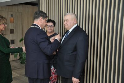 Zdjęcie z obchodów jubileuszu "Złotych Godów"