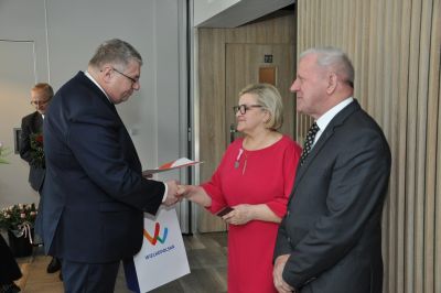 Zdjęcie z obchodów jubileuszu "Złotych Godów"