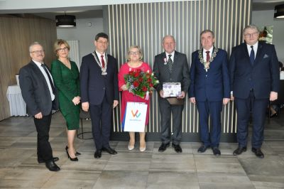 Zdjęcie z obchodów jubileuszu "Złotych Godów"