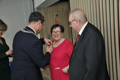 Zdjęcie z obchodów jubileuszu "Złotych Godów"