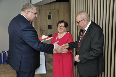 Zdjęcie z obchodów jubileuszu "Złotych Godów"