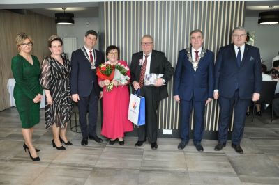 Zdjęcie z obchodów jubileuszu "Złotych Godów"