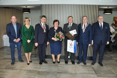 Zdjęcie z obchodów jubileuszu "Złotych Godów"