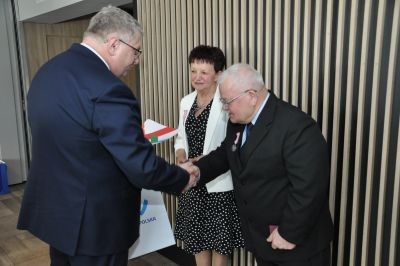 Zdjęcie z obchodów jubileuszu "Złotych Godów"