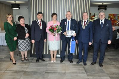 Zdjęcie z obchodów jubileuszu "Złotych Godów"
