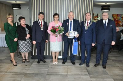 Zdjęcie z obchodów jubileuszu "Złotych Godów"