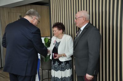 Zdjęcie z obchodów jubileuszu "Złotych Godów"