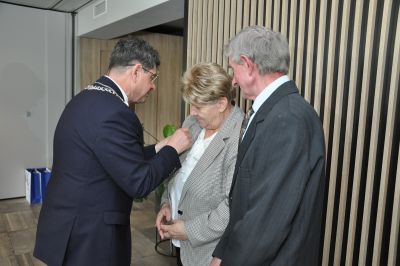 Zdjęcie z obchodów jubileuszu "Złotych Godów"