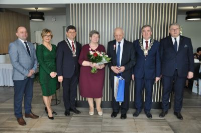 Zdjęcie z obchodów jubileuszu "Złotych Godów"