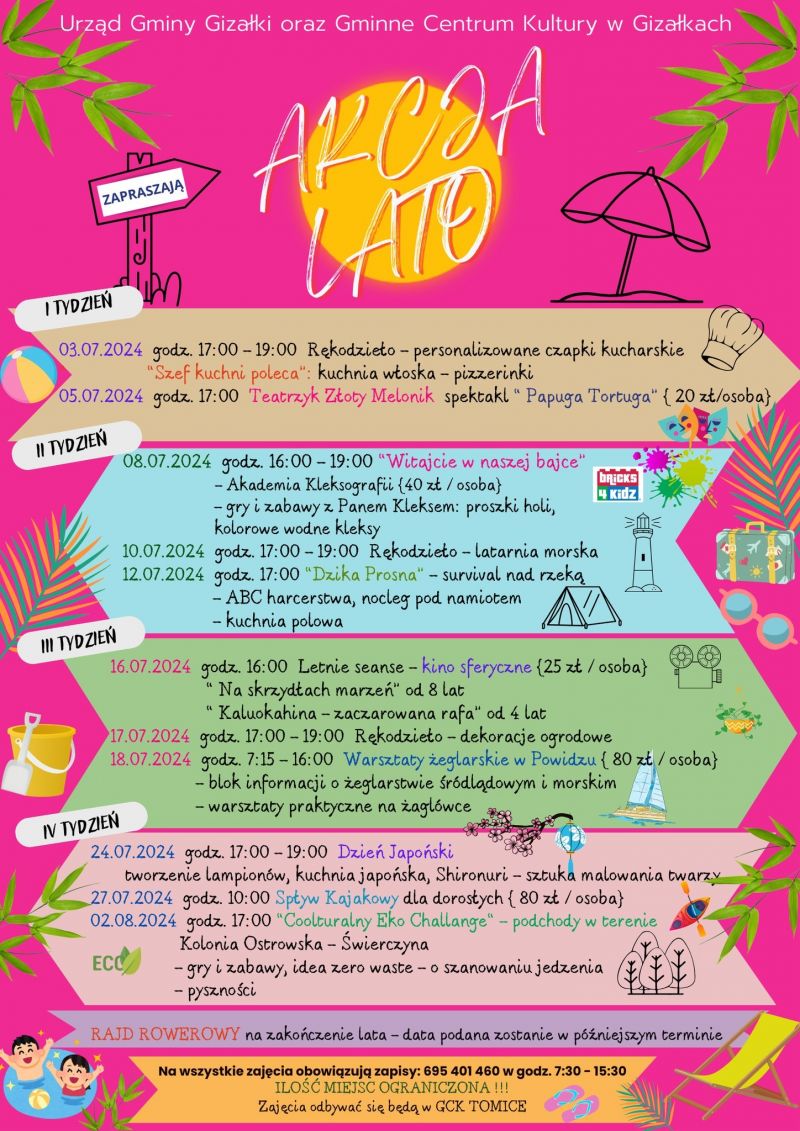Plakat informacyjny
