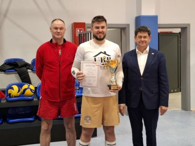 Zdjęcie z turnieju piłki siatkowej