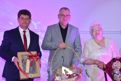 Zdjęcie z uroczystości z okazji Dnia Seniora