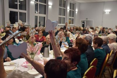 Zdjęcie z uroczystości z okazji Dnia Seniora