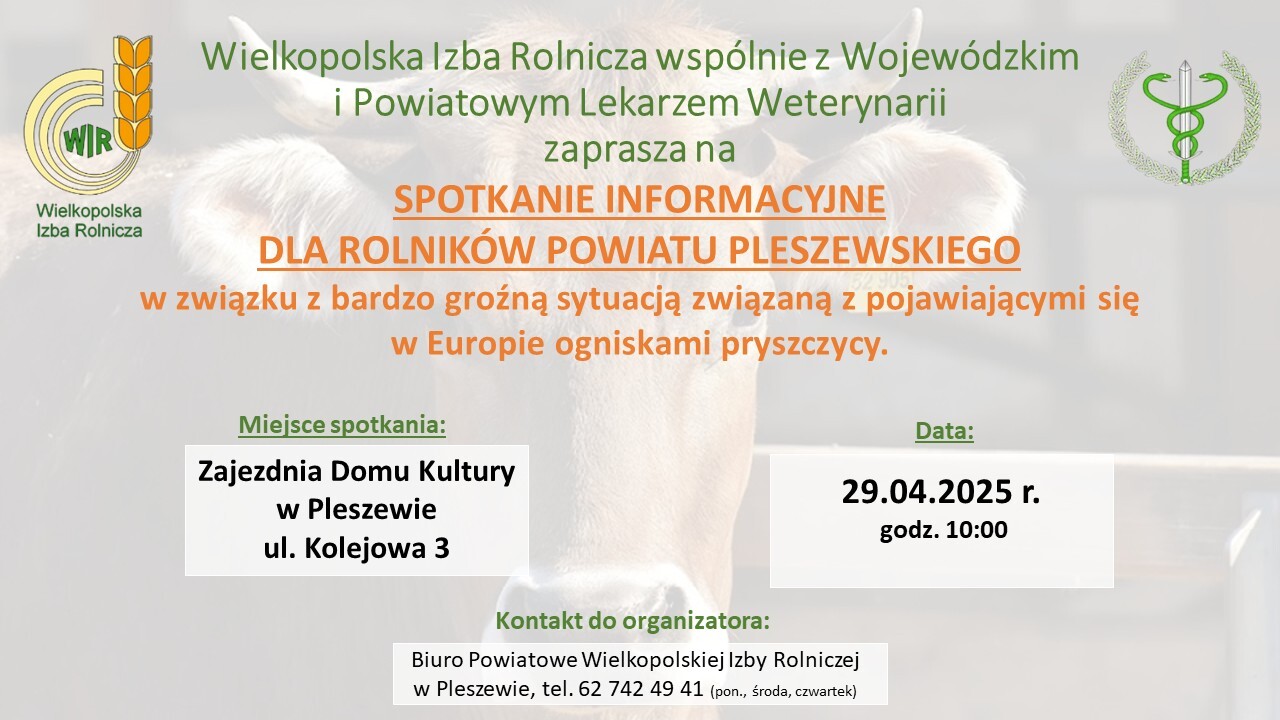 Plakat informacyjny