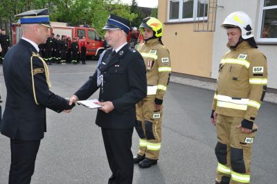 Zdjęcie z obchodów Dnia Strażaka