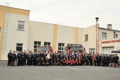 Zdjęcie z obchodów Dnia Strażaka