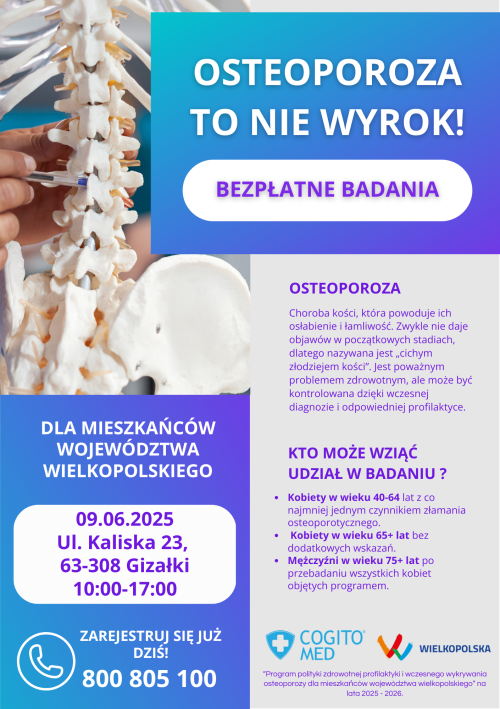 Plakat informacyjny