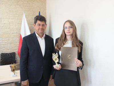 Zdjęcie ze spotkania ze "Wzorowymi Uczniami"
