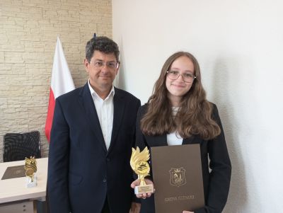 Zdjęcie ze spotkania ze "Wzorowymi Uczniami"