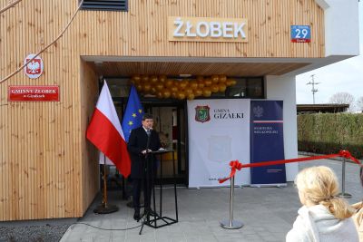 Zdjęcie z otwarcia żłobka