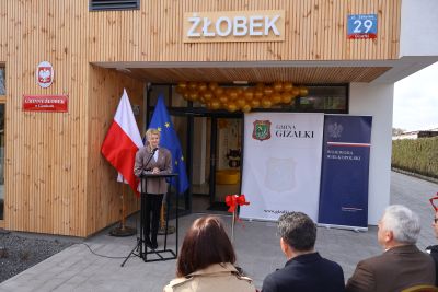 Zdjęcie z otwarcia żłobka