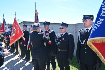 Zdjęcie z uroczystości obchodów Dnia Strażaka
