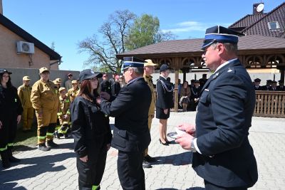 Zdjęcie z uroczystości obchodów Dnia Strażaka