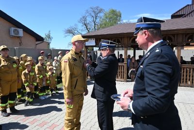 Zdjęcie z uroczystości obchodów Dnia Strażaka