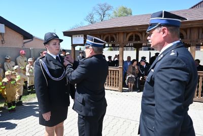 Zdjęcie z uroczystości obchodów Dnia Strażaka