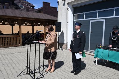 Zdjęcie z uroczystości obchodów Dnia Strażaka