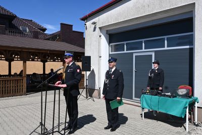 Zdjęcie z uroczystości obchodów Dnia Strażaka