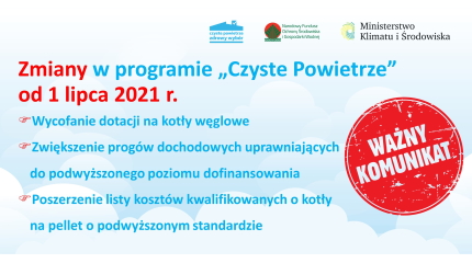 Nowości w programie „Czyste Powietrze”. Od 2022 r. koniec dotacji na piece węglowe