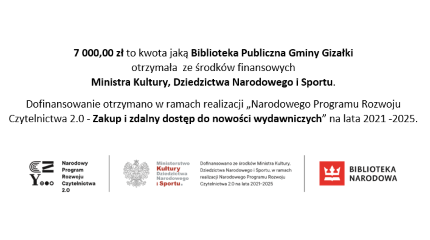 Dotacja dla biblioteki