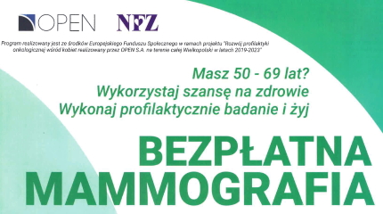 Bezpłatna mammografia