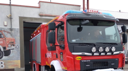 Przebudowa garażu OSP Wierzchy-Leszczyca