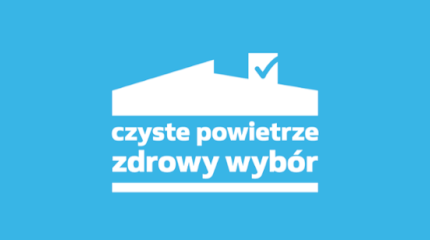 Logo programu "Czyste powietrze"