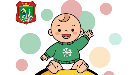 Rysunek przestawiający małe dziecko