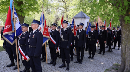 Zdjęcie z obchodów Dnia Strażaka