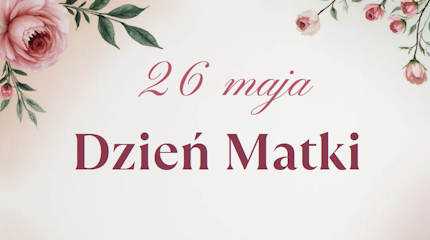 Baner z okazji Dnia Matki